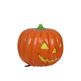 Pumpkin head with light