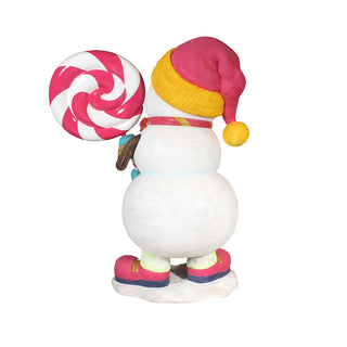 Snowman With Whirly Pop