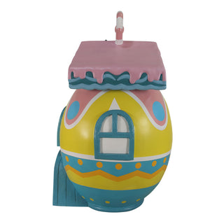 Easter Egg House Pastel