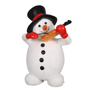 Snowman with Violin