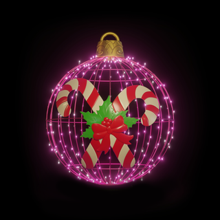 Christmas Ball Candy Cane