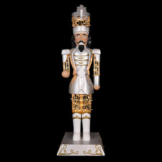 CHRISTMAS NUTCRACKER 9FT. (SILVER)