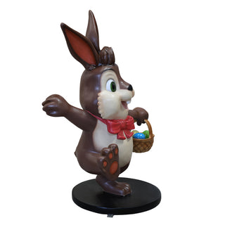 Easter Bunny With Baskets Of Eggs