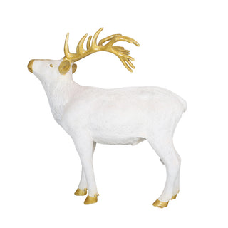 WALKING STAG (WHITE/GOLD)