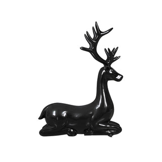 STAG SITTING (BLACK)