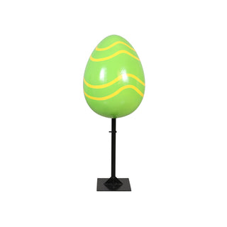 Easter Egg 60 cm w/Metal Plate (Stripe B)