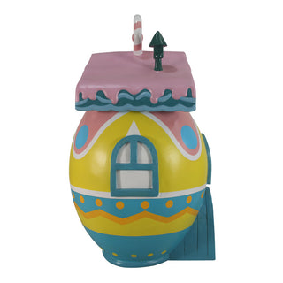 Easter Egg House Pastel