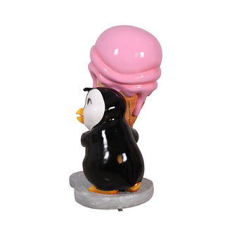 Penguin Carrying Ice Cream