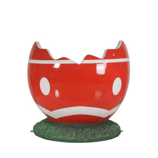 Cracked Egg Photo OP (Red & White)