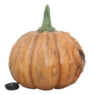 Monster Pumpkin With Light