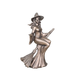 Witch Riding A Broom