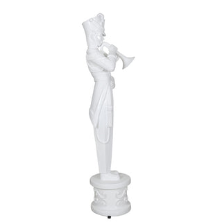 Soldier Playing Trumpet (metallic White)
