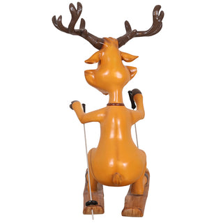 Skiing Reindeer