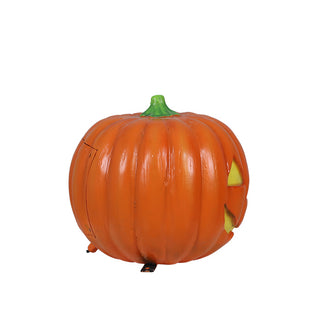 Pumpkin head with light