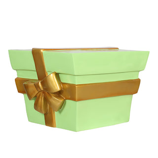 Parcel green/gold for Santa art. 371