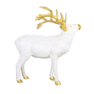 WALKING STAG (WHITE/GOLD)