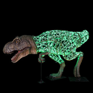 T-rex Head Down (green)