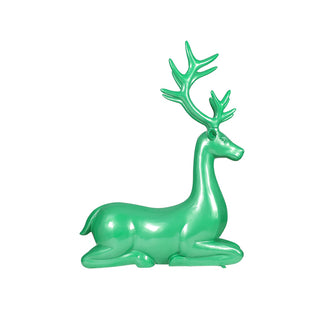 STAG SITTING (GREEN)