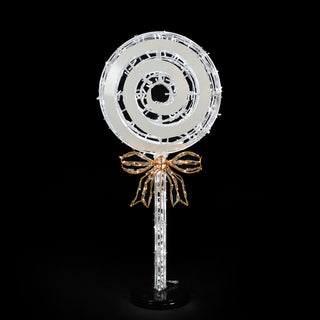LOLLIPOP WITH RIBBON (COLD WHITE)
