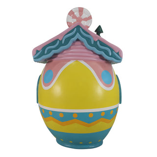 Easter Egg House Pastel