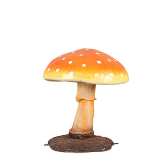 MEDIUM MUSHROOM (ORANGE)