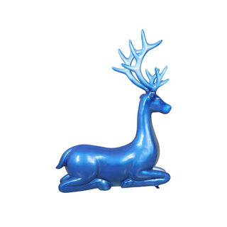 STAG SITTING (BLUE)