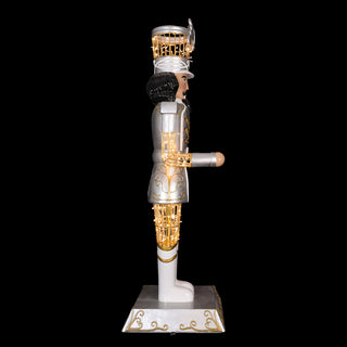 CHRISTMAS NUTCRACKER 9FT. (SILVER)