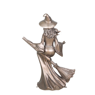 Witch Riding A Broom
