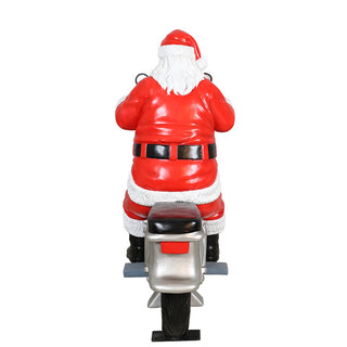 SANTA ON MOTORCYCLE