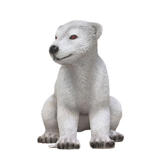 Sitting Polar Bear Baby