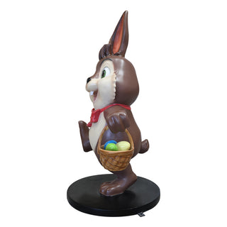 Easter Bunny With Baskets Of Eggs