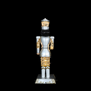 CHRISTMAS NUTCRACKER 6FT. (SILVER)
