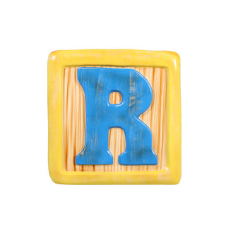 Letter Block - Yellow