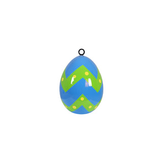 Easter Egg 30 Cm Hanging (stripe And Polka B)