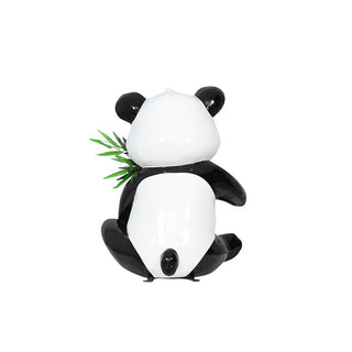 Panda Cub Eating Bamboo