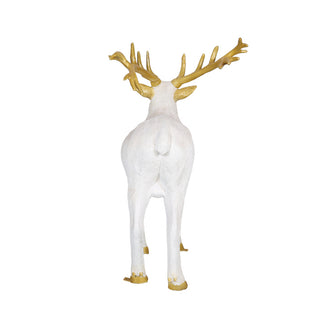 WALKING STAG (WHITE/GOLD)