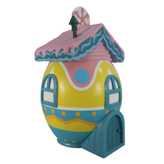 Easter Egg House Pastel