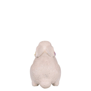 WHITE BUNNY HEADS UP